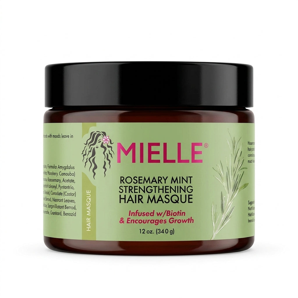 Mielle Organics Rosemary Mint Strengthening Hair Masque - 340 gm