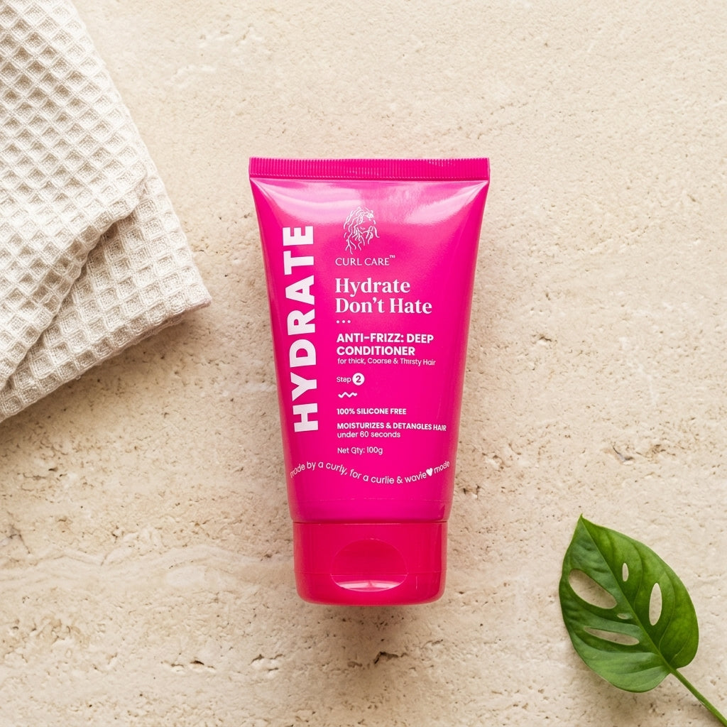 Curl Care Hydrate Don't Hate Anti Frizz Deep Conditioner - 100_GM