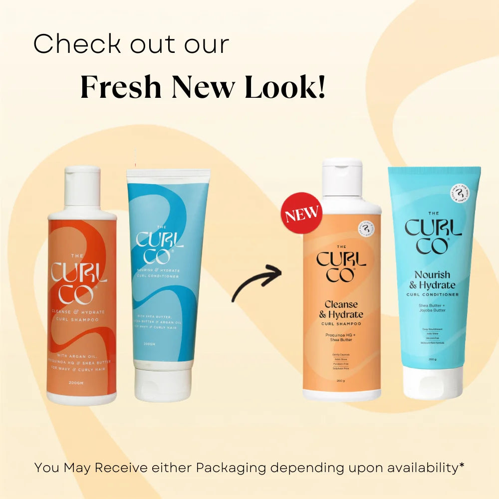 The Curl Co Curl Shampoo and Curl Conditioner Bundle