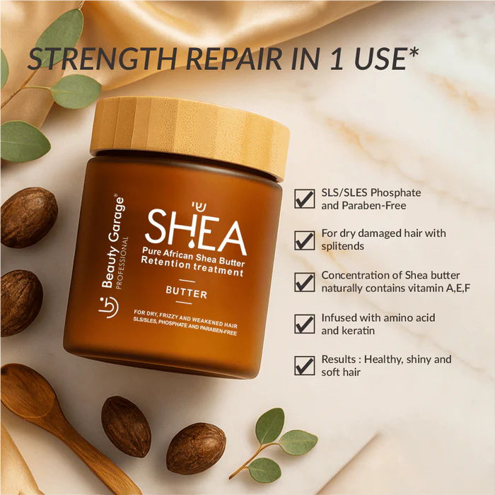 Beauty Garage Shea Retention Shampoo & Hair Mask Combo - photo 2