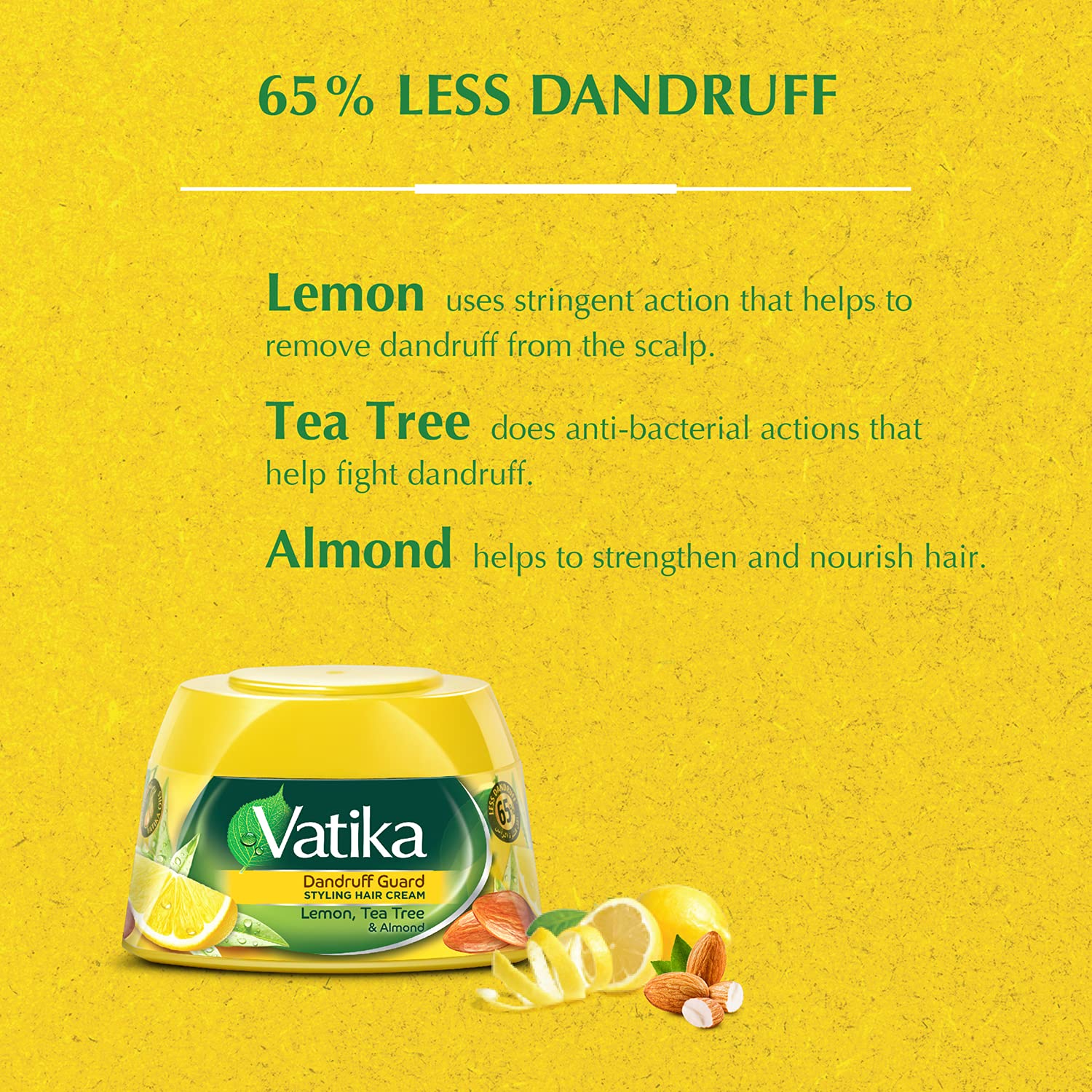 Vatika Naturals Dandruff Guard Styling Hair Cream - photo 2