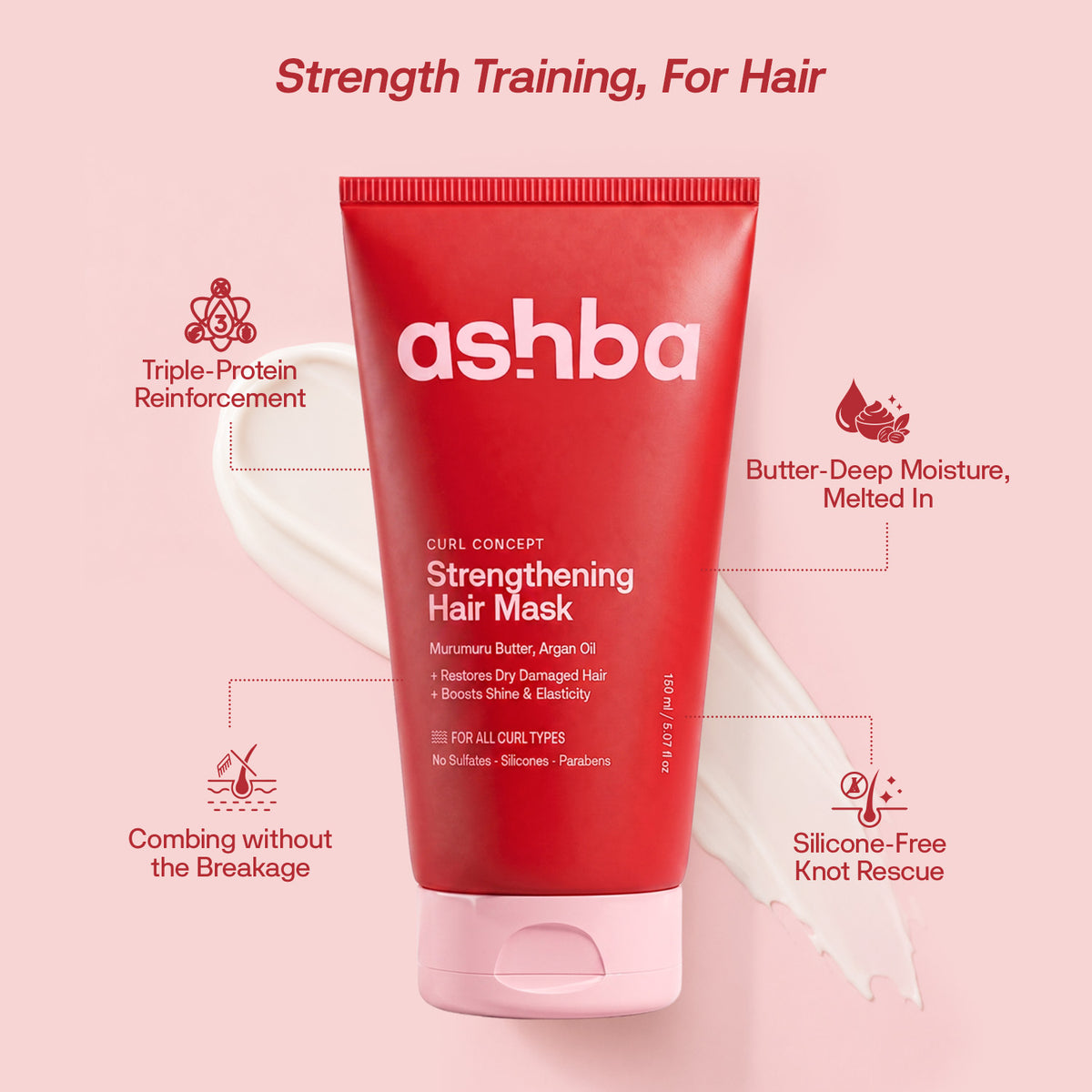 Ashba Botanics Strengthening Hair Mask