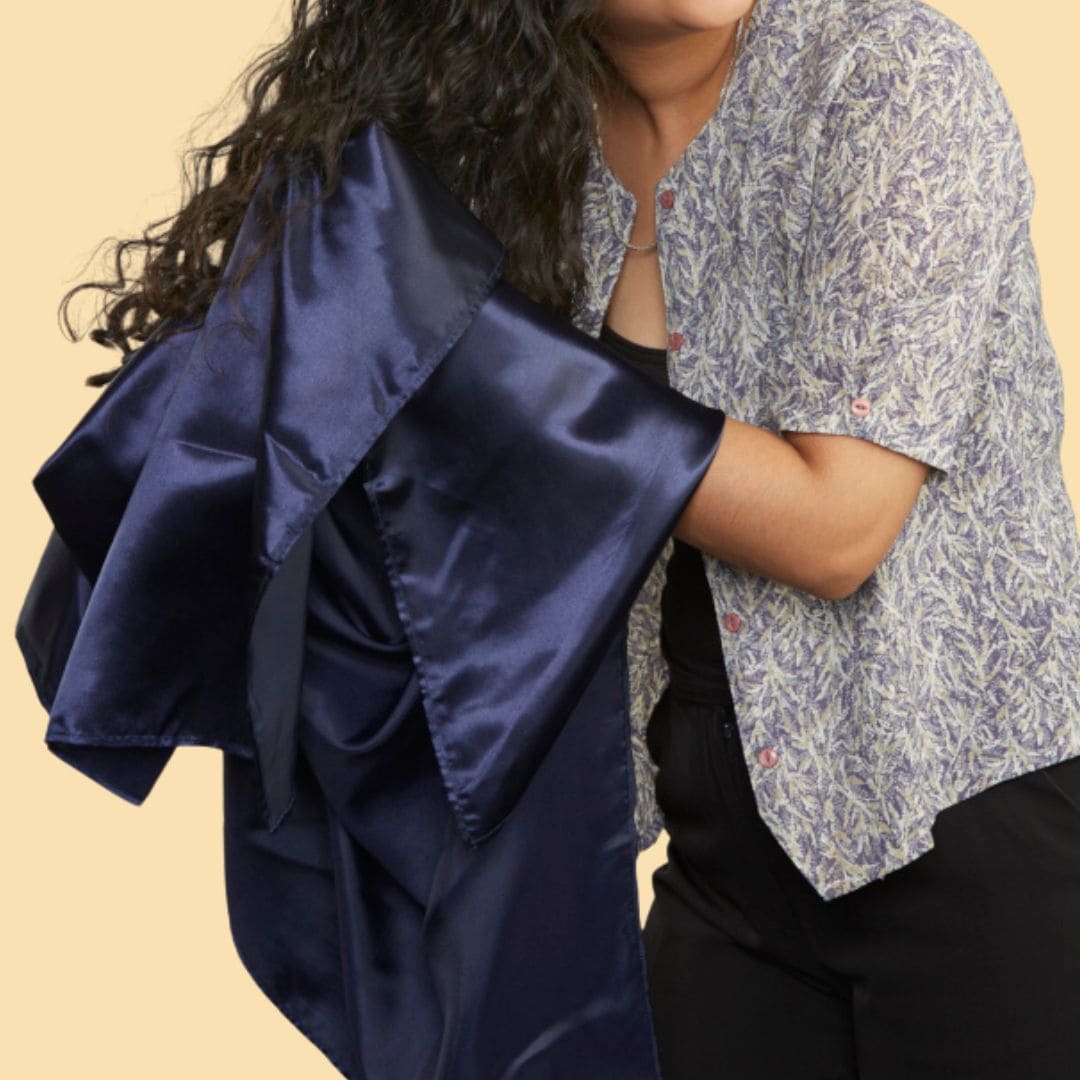 Curlyn Satin Scarf (Plain)