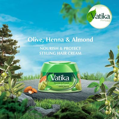 Vatika Nourish And Protect Styling Hair Cream - photo 2