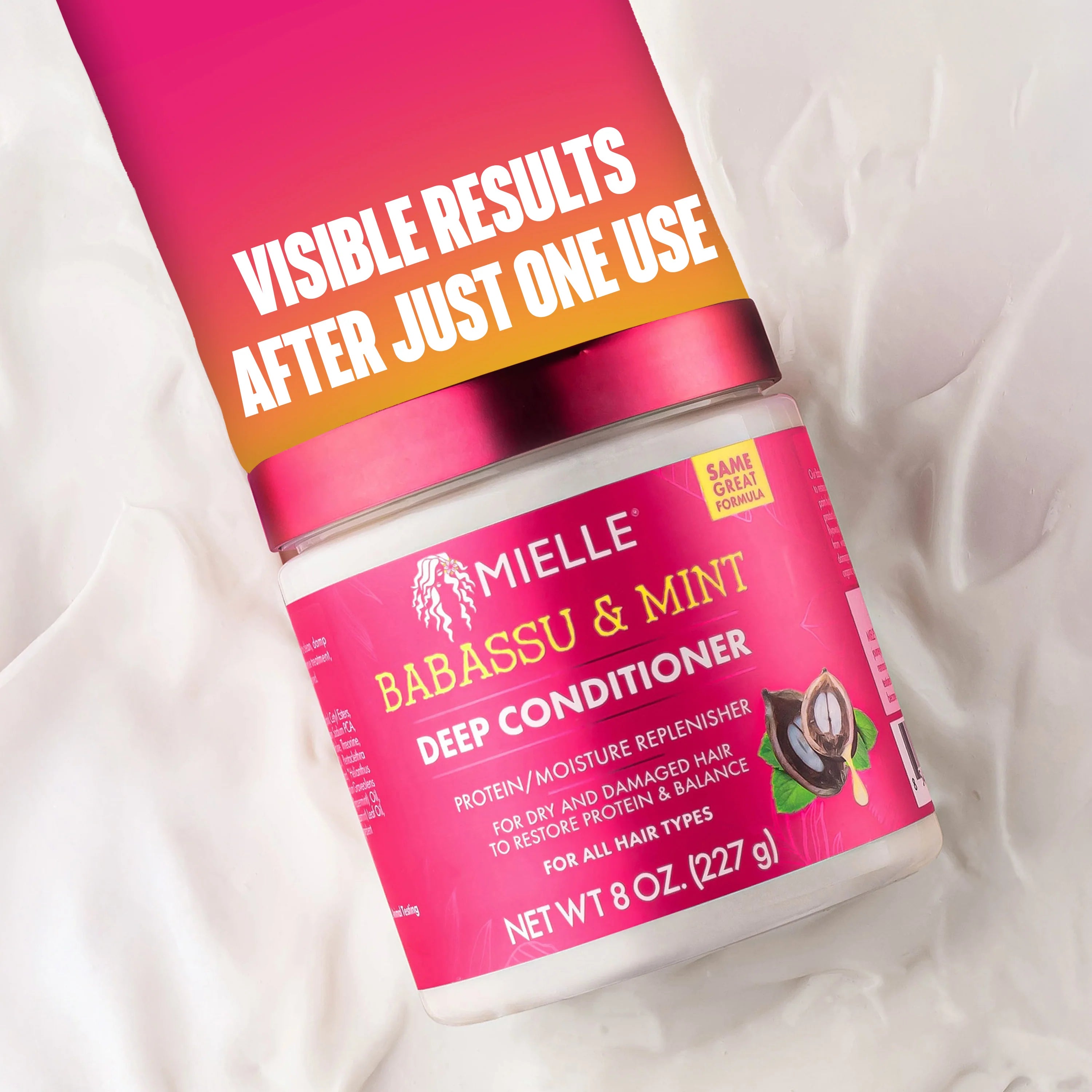 Mielle Organics Babassu & Mint Deep Conditioner - photo 3