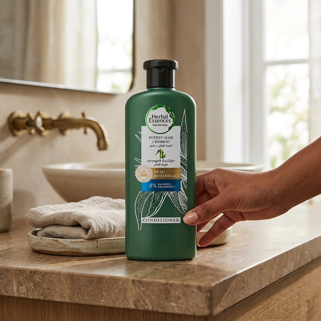 Herbal Essences Potent Aloe & Bamboo Conditioner - photo 3
