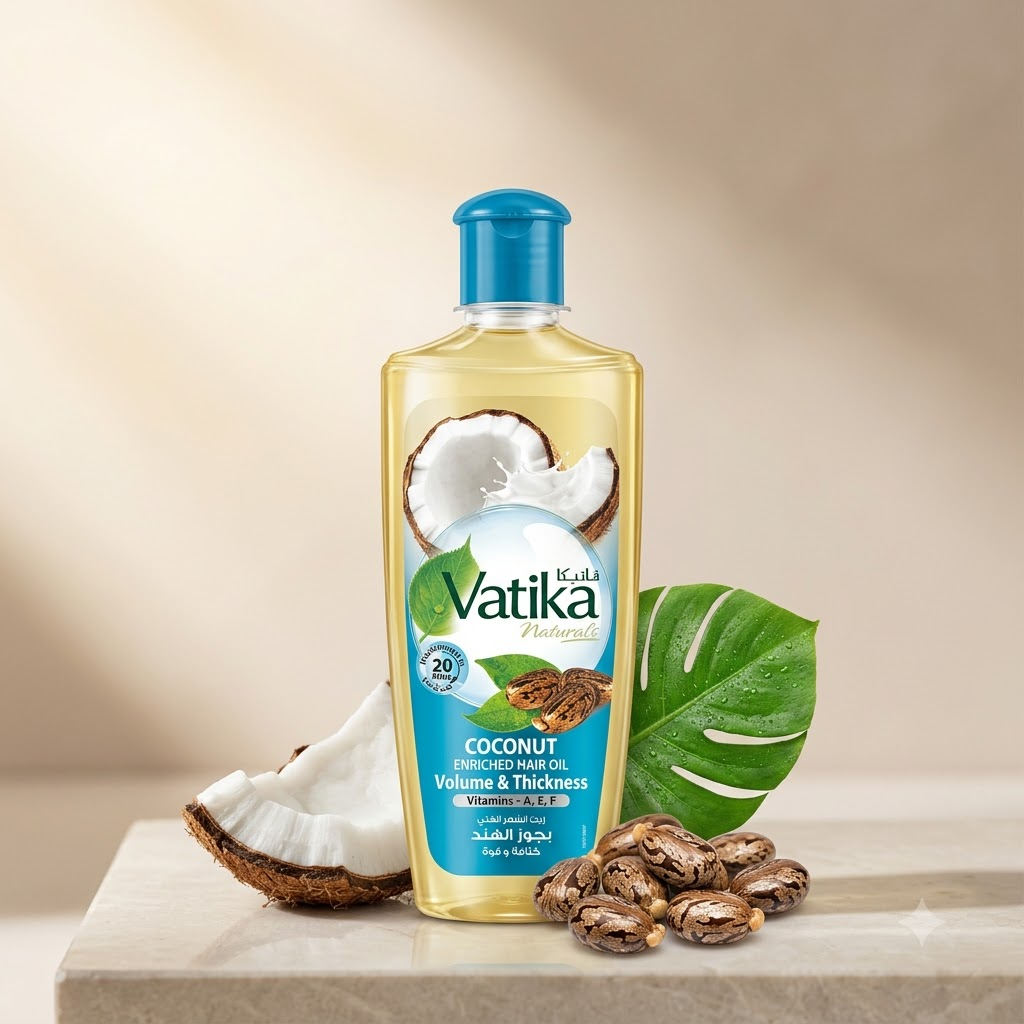Vatika Naturals Coconut Enriched Hair Oil