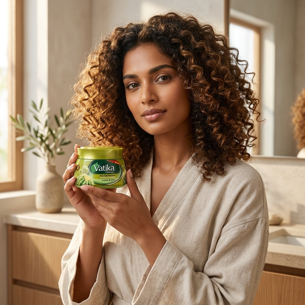 Vatika Naturals Hair Fall Control Styling Hair Cream - photo 4