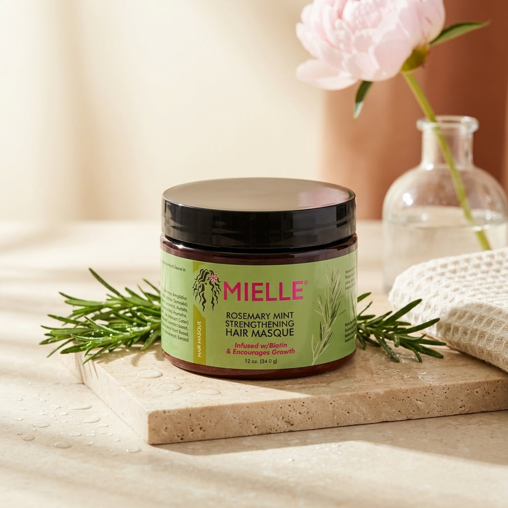 Mielle Organics Rosemary Mint Strengthening Hair Masque - photo 2