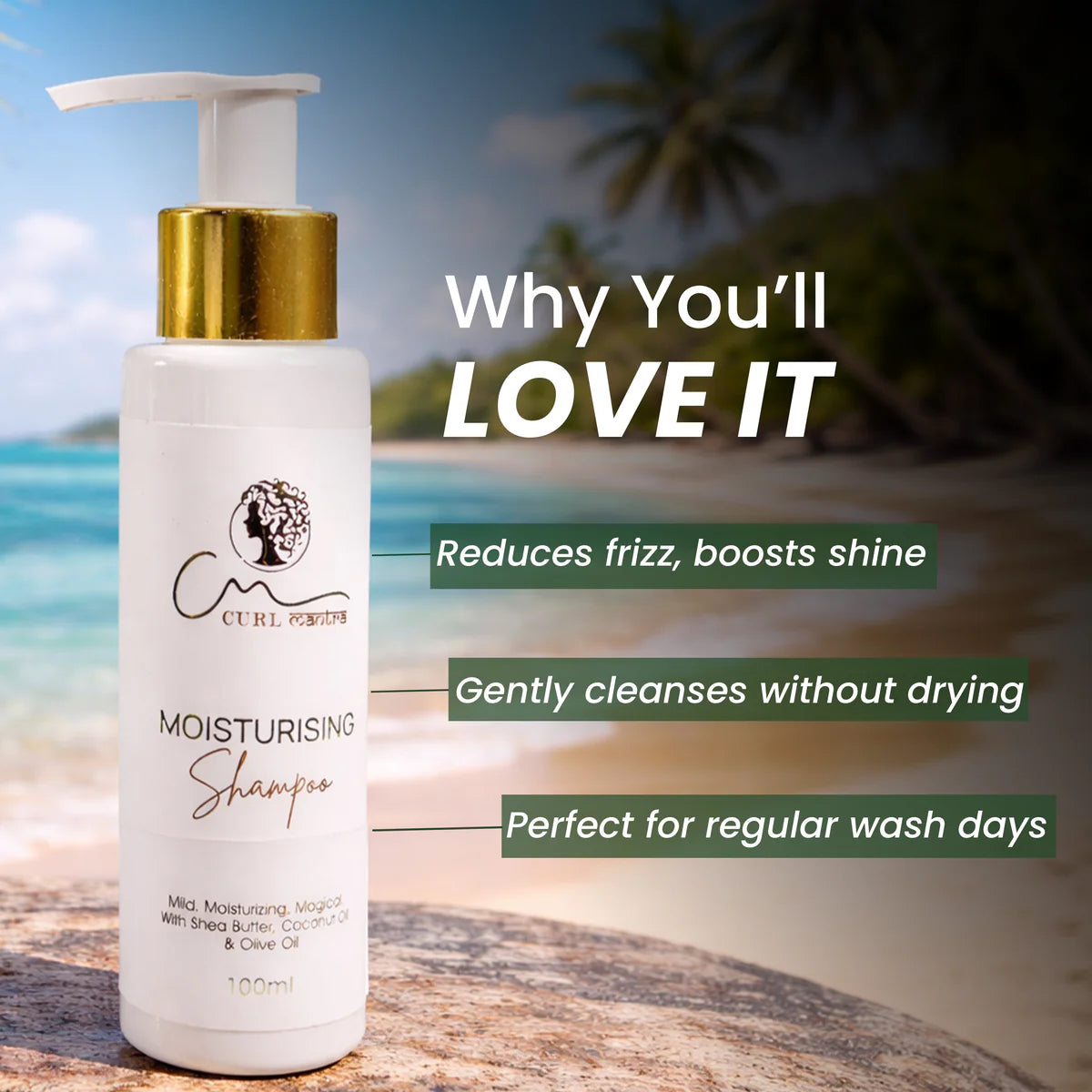 Curl Mantra Moisturising Shampoo - photo 4