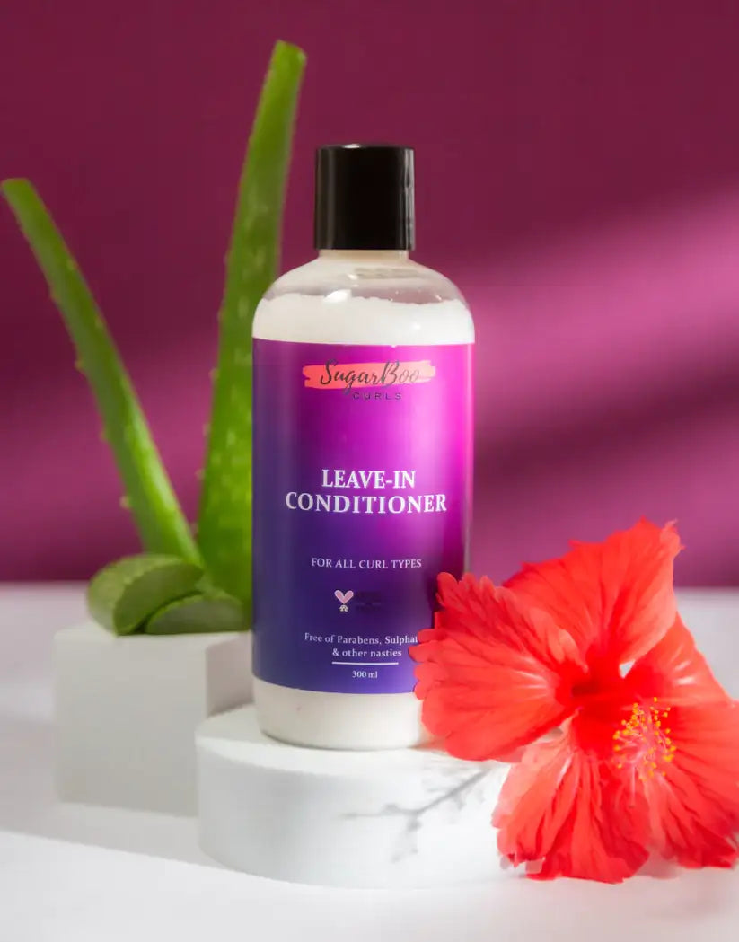 SugarBoo Curls Bundle — Refresh, Styling Foam, Leave-In Conditioner & Citrus & Hibiscus Moisture Hold Gel - photo 3