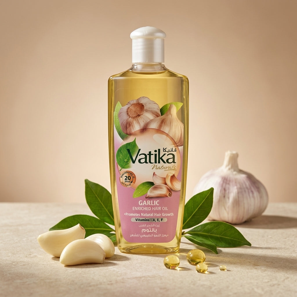 Vatika Naturals Garlic Enriched Hair Oil - photo 3