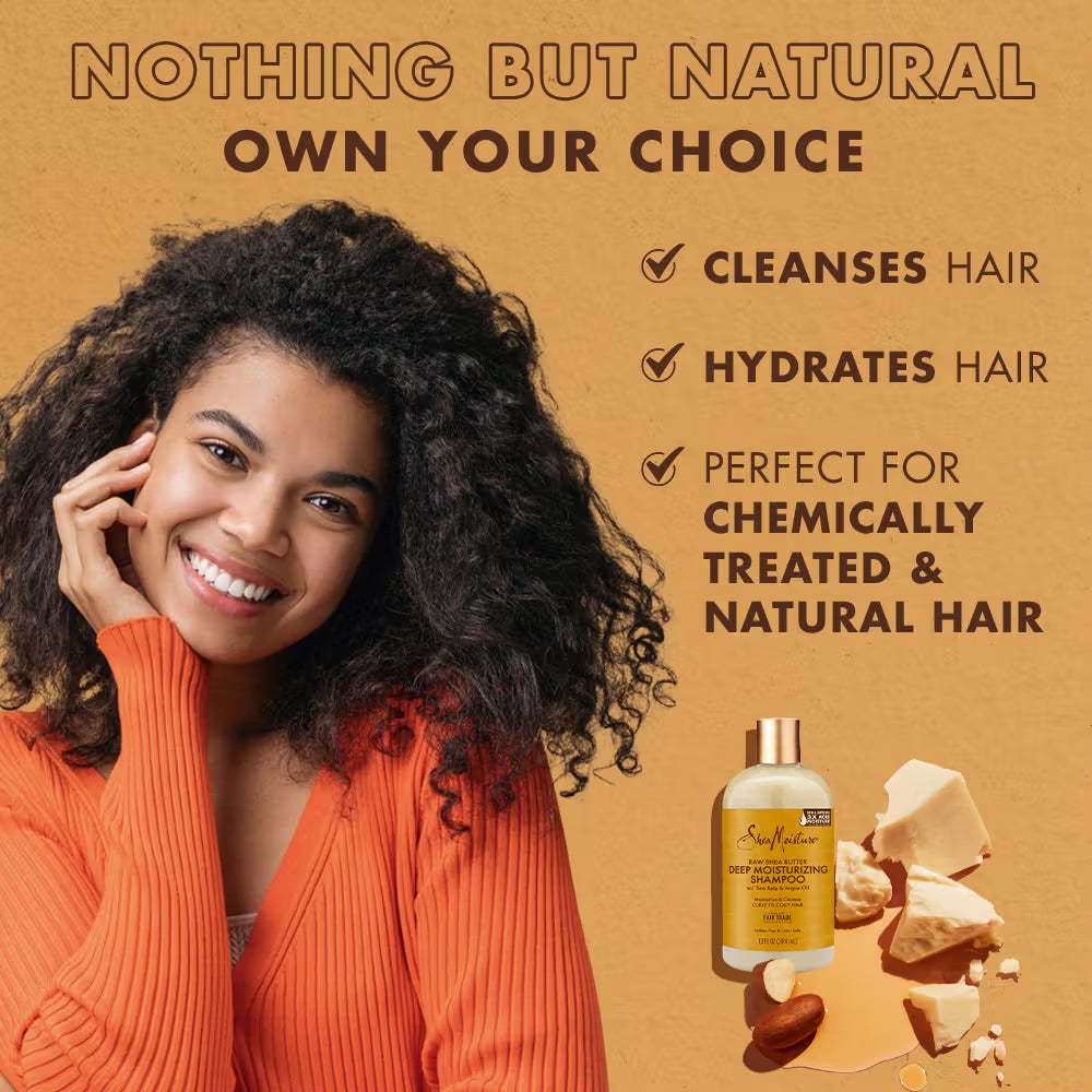 Shea Moisture Raw Shea Butter Deep Moisturizing Shampoo