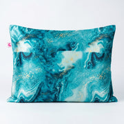 Curlyn Satin Elastic Pillow Cover (Plain)