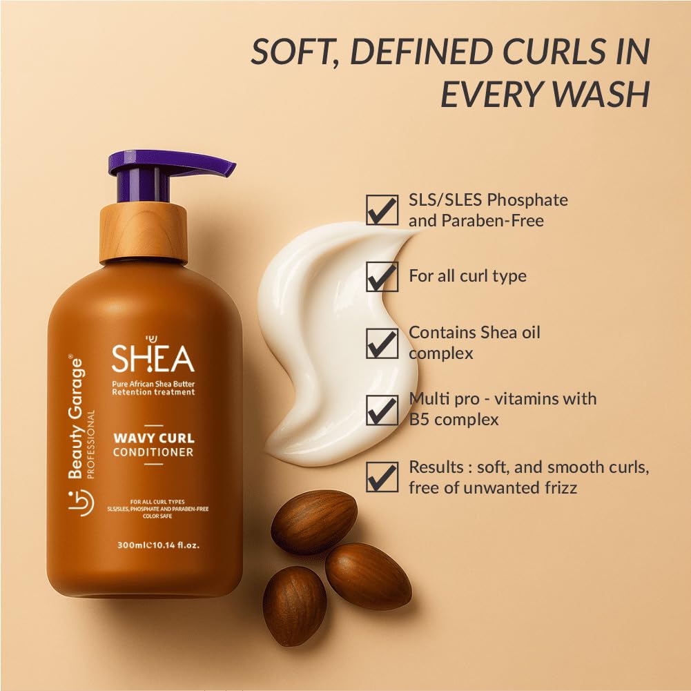 Beauty Garage Shea Retention Wavy Curl Conditioner - photo 3