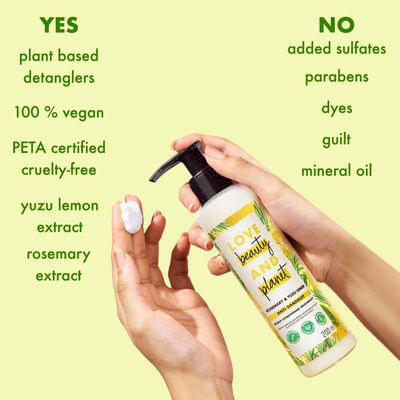 Love Beauty & Planet Rosemary & Yuzu Lemon Anti Dandruff Scalp Conditioning Treatment - photo 2
