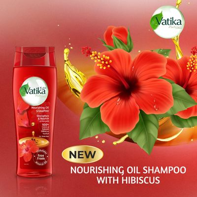 Vatika Naturals Strengthen & Nourish Oil Shampoo - photo 2