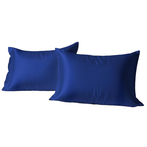 Curl Basics Satin Pillow Covers (Set Of 2) - MEDIUM