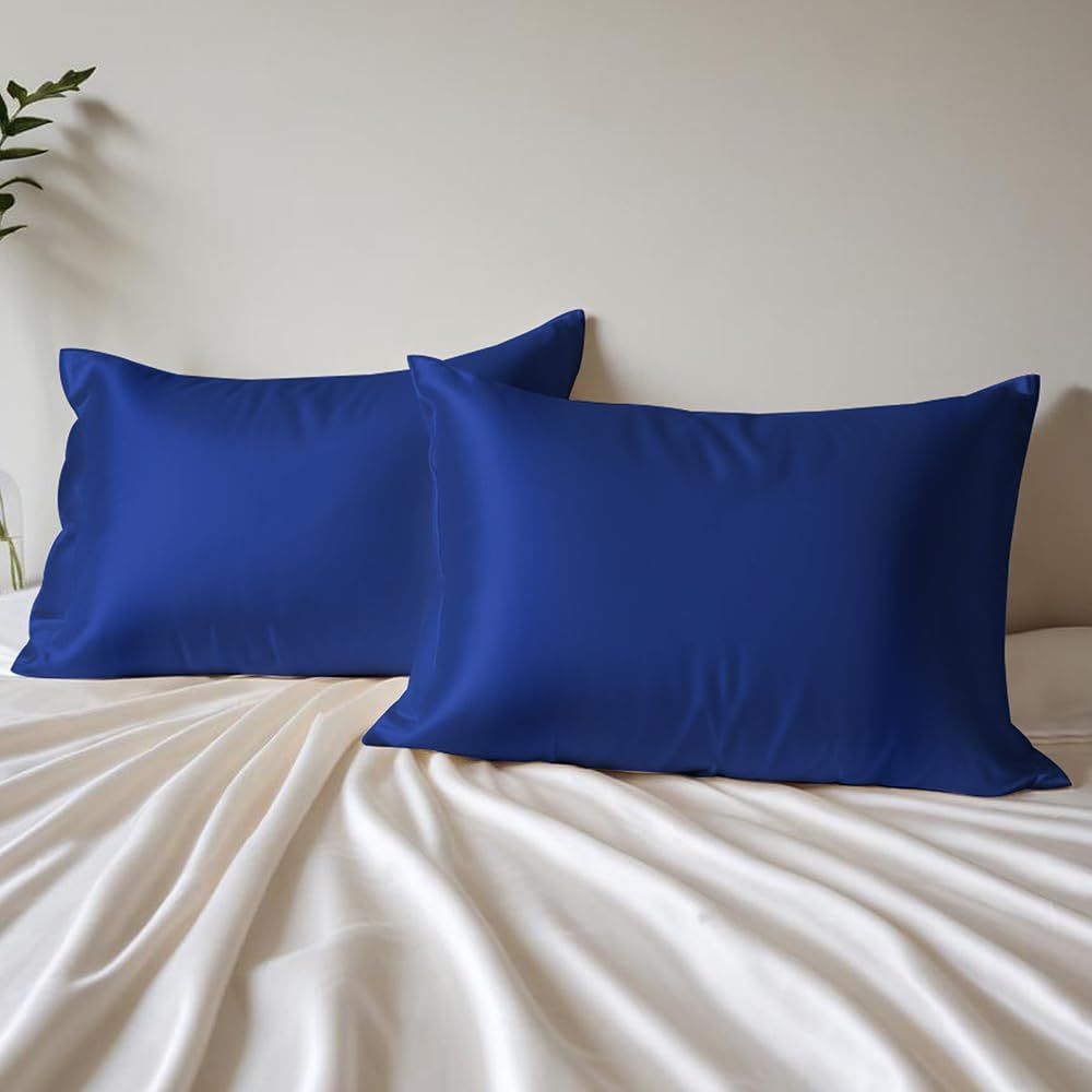 Curl Basics Satin Pillow Covers (Set Of 2)