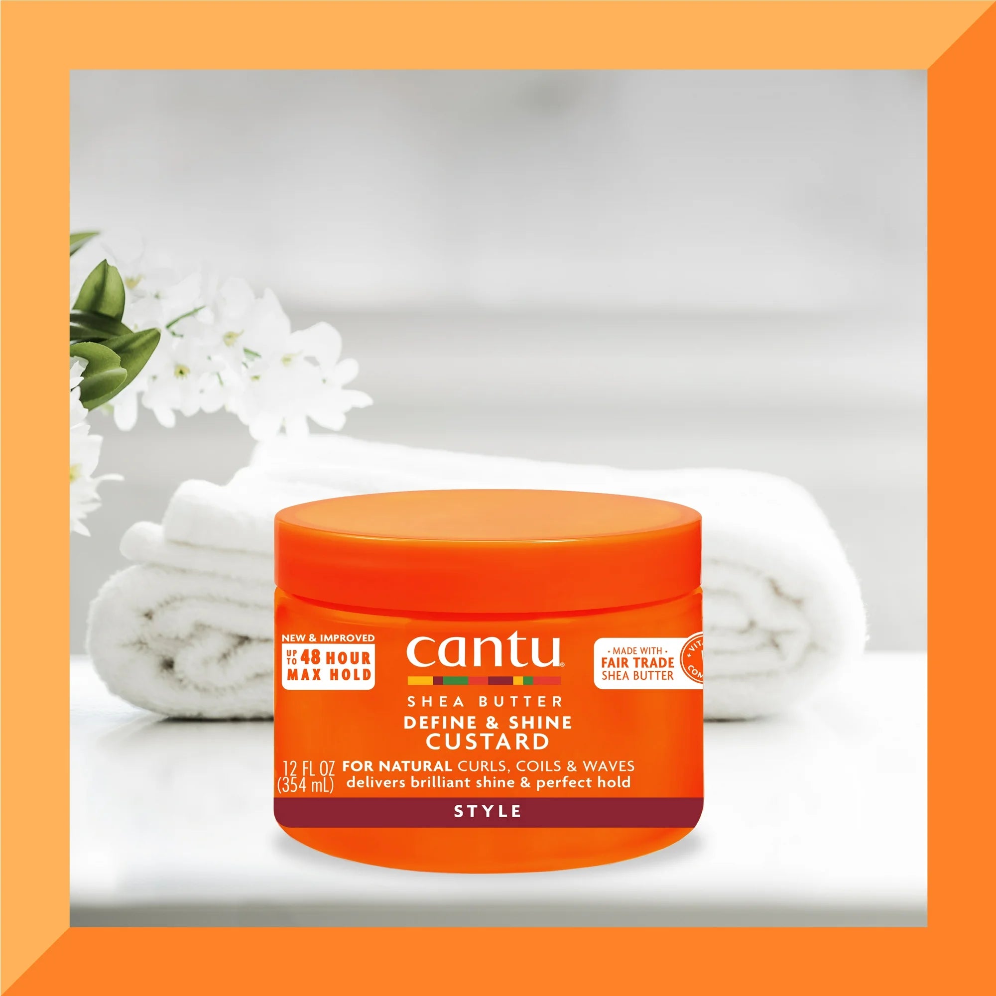 Cantu Shea Butter Define and Shine Custard - photo 3
