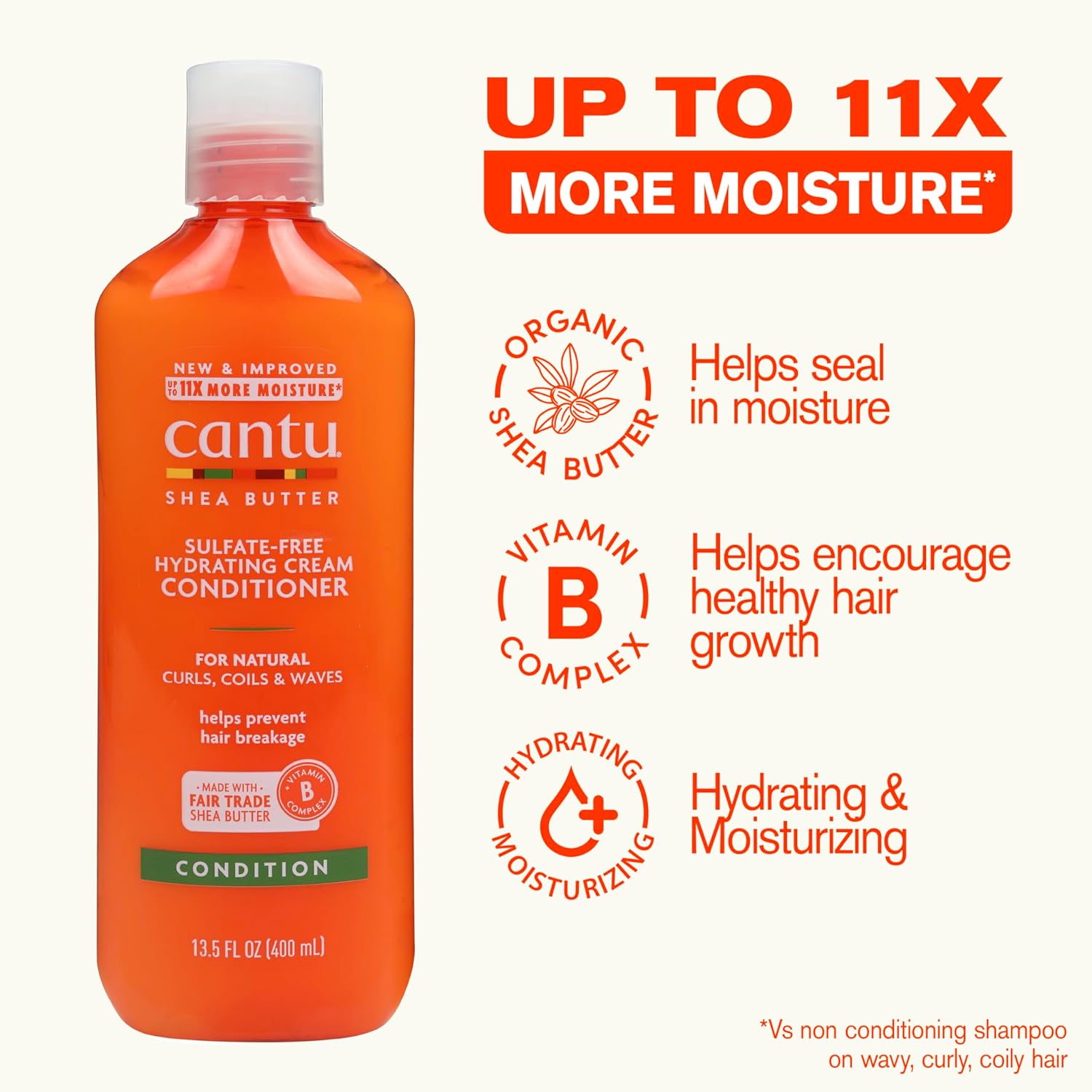 Cantu Shea Butter For Natural Hair Hydrating Cream Conditioner