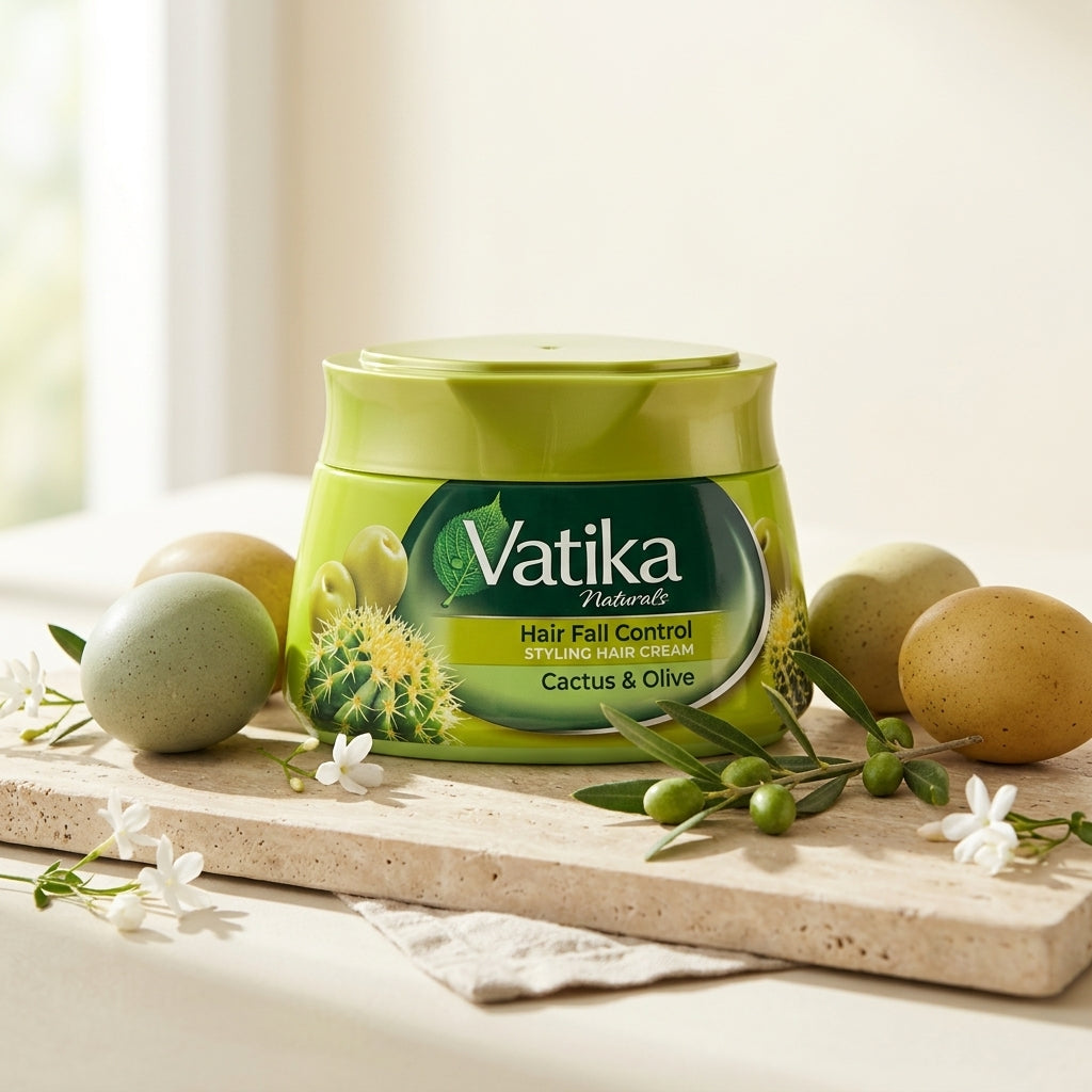 Vatika Naturals Hair Fall Control Styling Hair Cream - photo 5