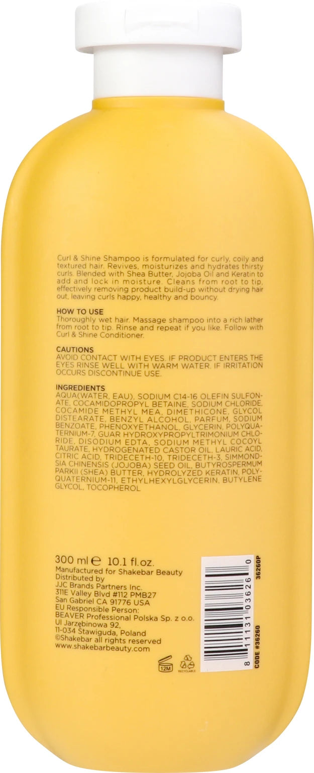 Shakebar Curl & Shine Shampoo