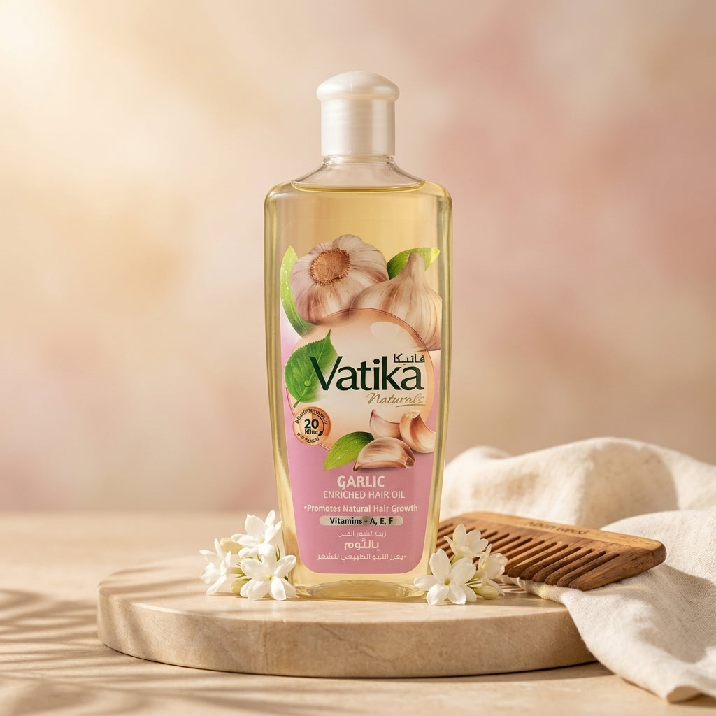 Vatika Naturals Garlic Enriched Hair Oil - photo 2