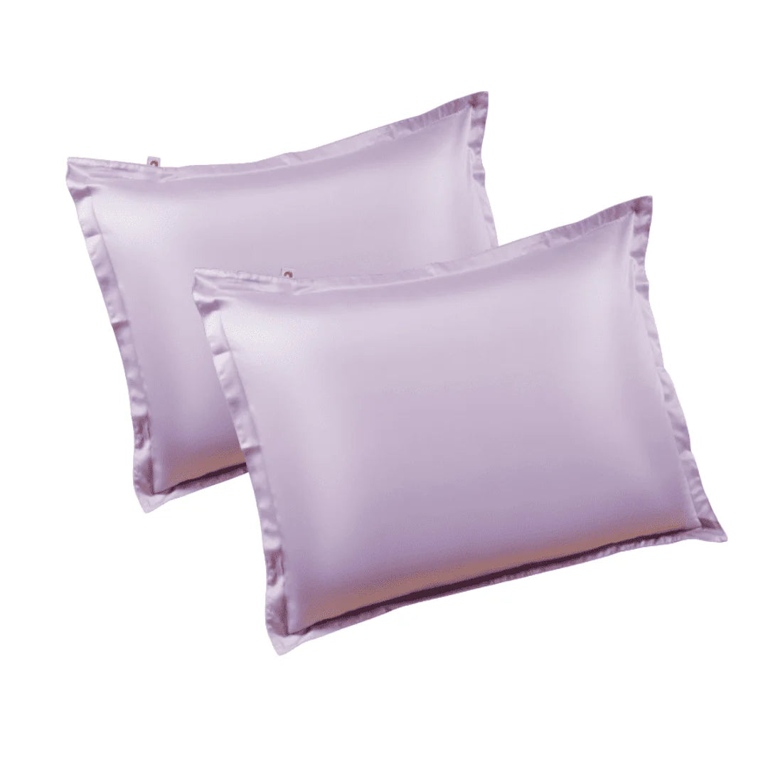 Curlyn Satin Pillowcase Plain - Silver