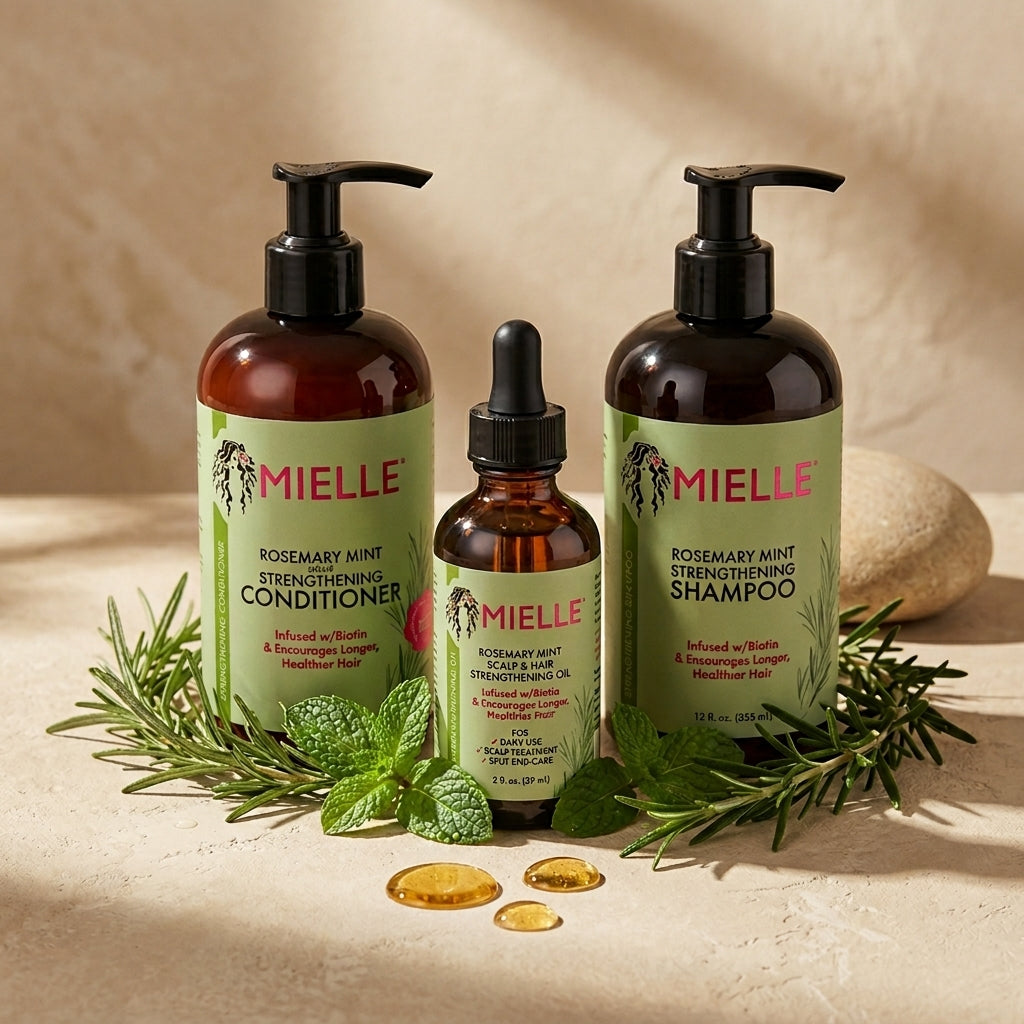 Mielle Organics Rosemary Mint Strengthening Trio - photo 2