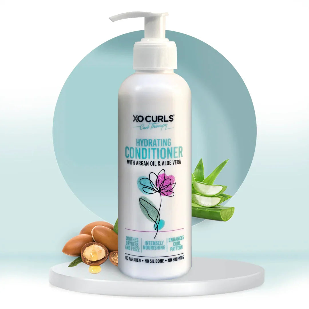 XO Curls Hydrate Conditioner And Soothe Dry Hair With This Hydrating Leave in Conditioner Combo - photo 4