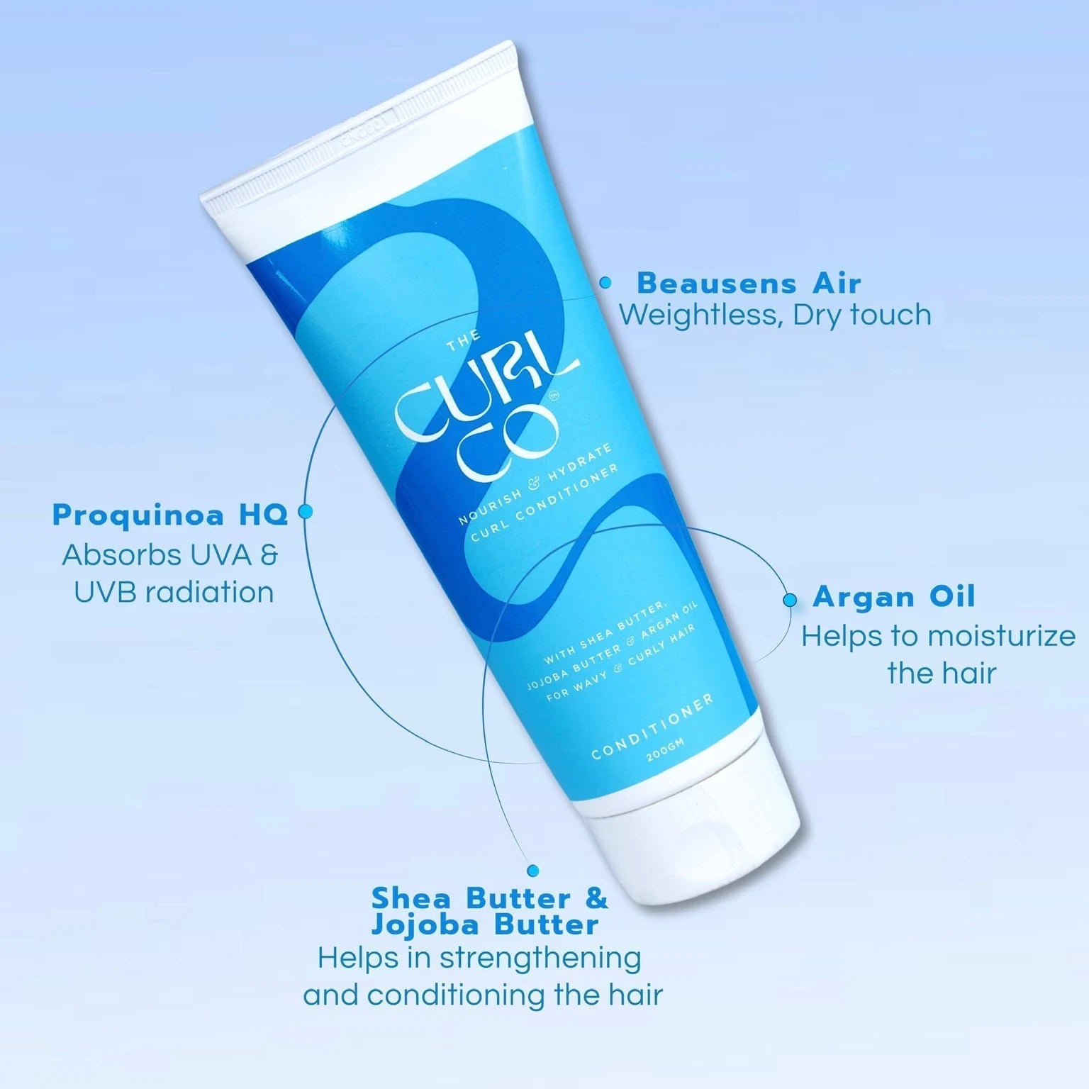 THE CURL CO Curl Conditioner and Curl Cream Bundle