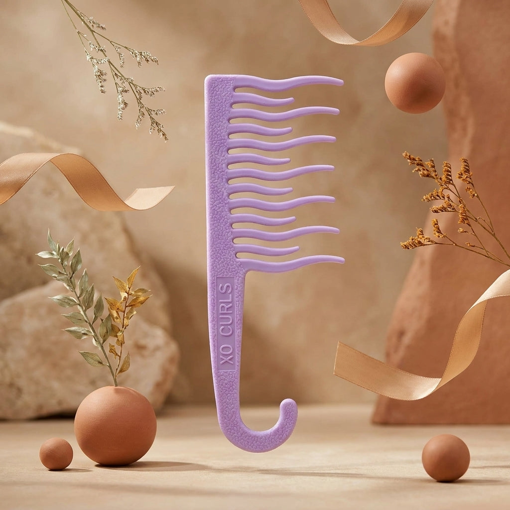 XO Curls Shower Detangling Comb - photo 6