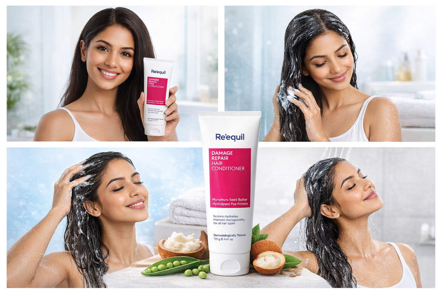 Re'equil Damage Repair Hair Conditioner For Curly Hair - photo 3