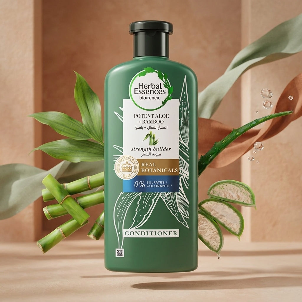 Herbal Essences Potent Aloe & Bamboo Conditioner - photo 4
