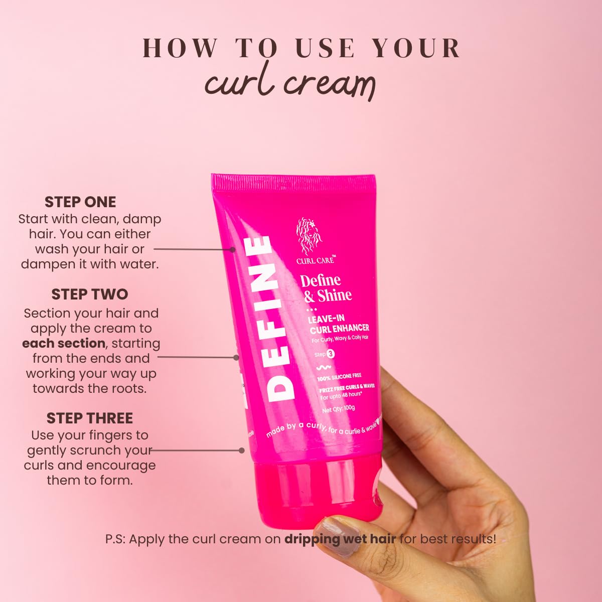 Curl Care Define and Shine Leave-In Curl Enhancer - photo 5