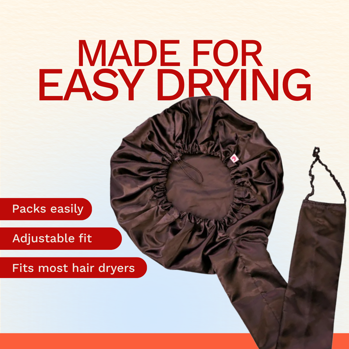 Curlyn Satin Bonnet Dryer (Plain)