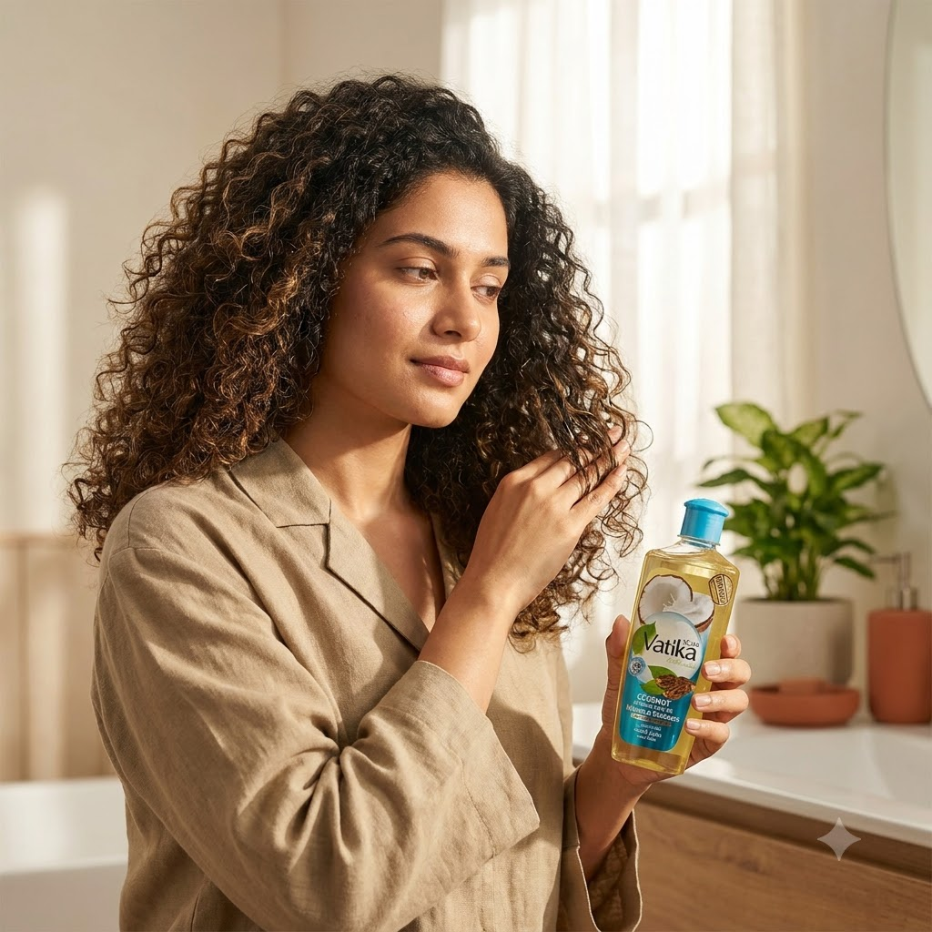 Vatika Naturals Coconut Enriched Hair Oil