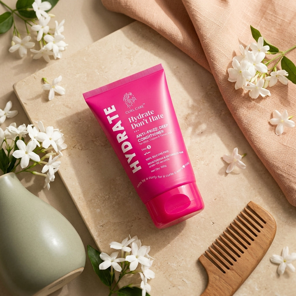 Curl Care Hydrate Don't Hate Anti Frizz Deep Conditioner - photo 10