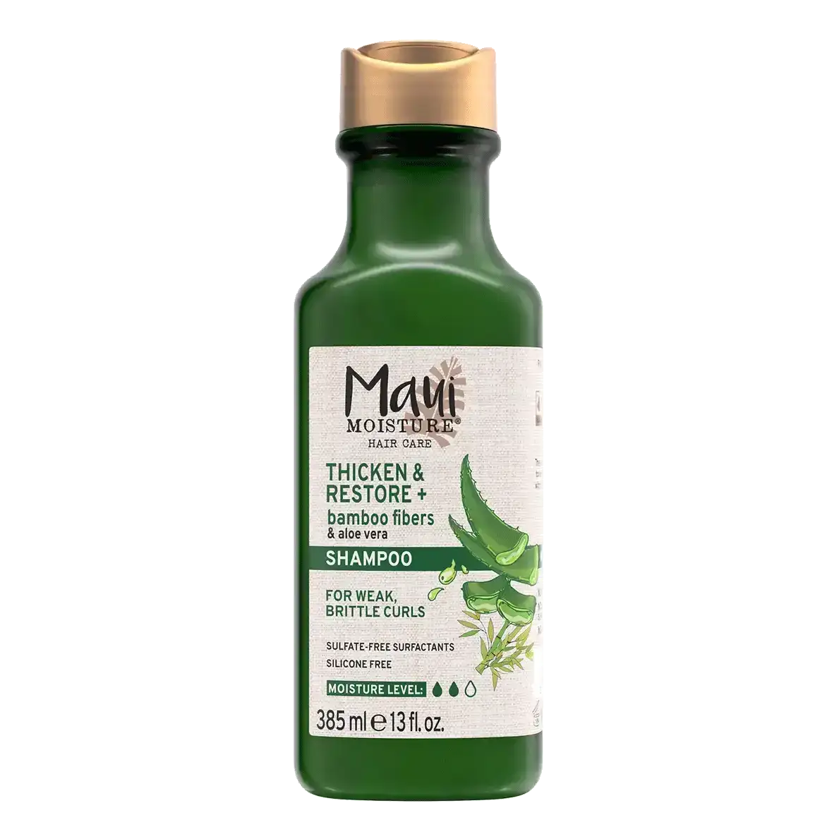 Maui Moisture Thicken & Restore Bamboo Fiber Shampoo - photo 3