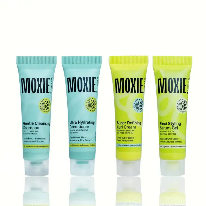Moxie Beauty Sample Curly The Moxie Curly Routine (Sampler Set)