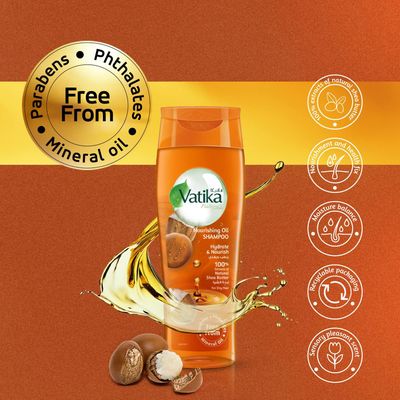 Vatika Naturals Hydrate & Nourish Oil Shampoo - photo 2