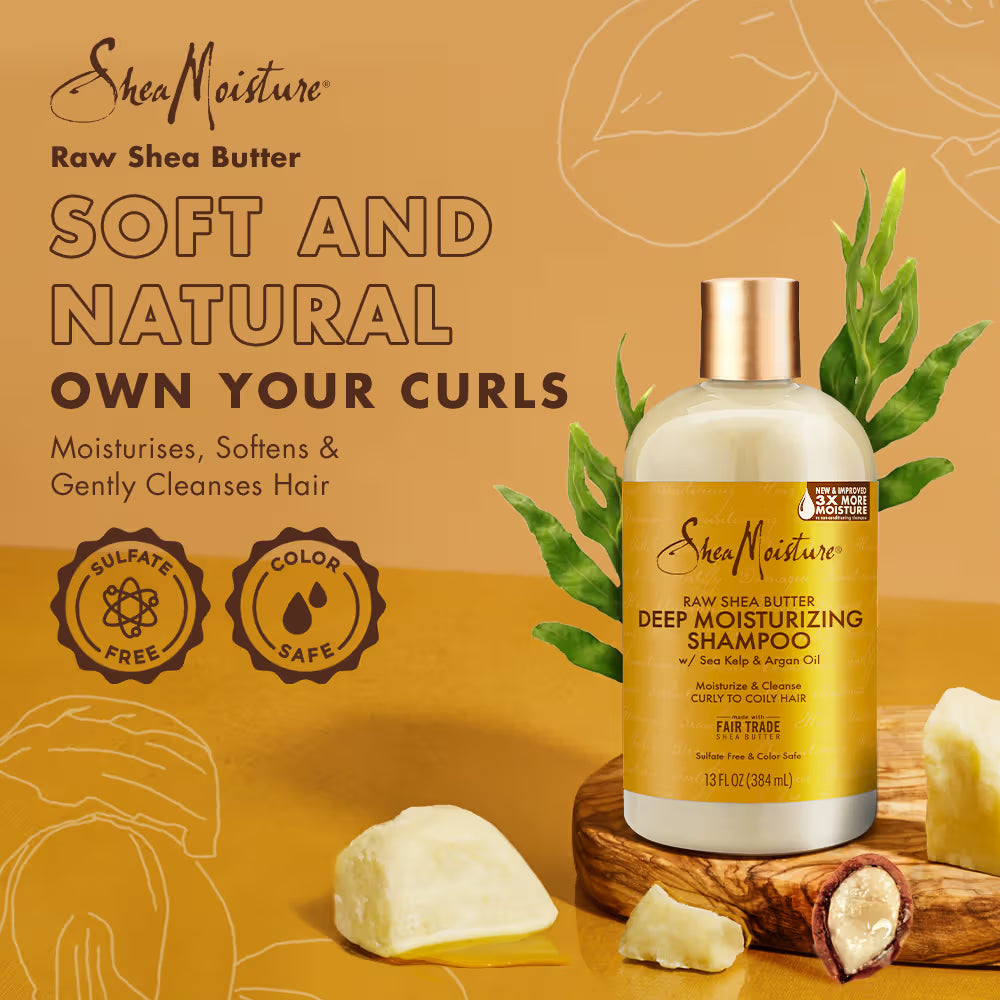 Shea Moisture Raw Shea Butter Deep Moisturizing Shampoo