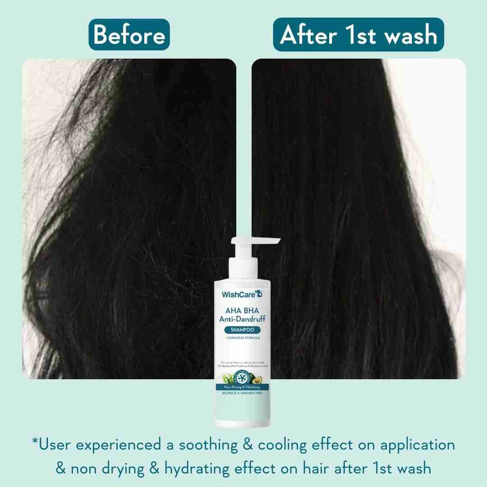 WishCare AHA BHA Anti-Dandruff Shampoo - photo 5