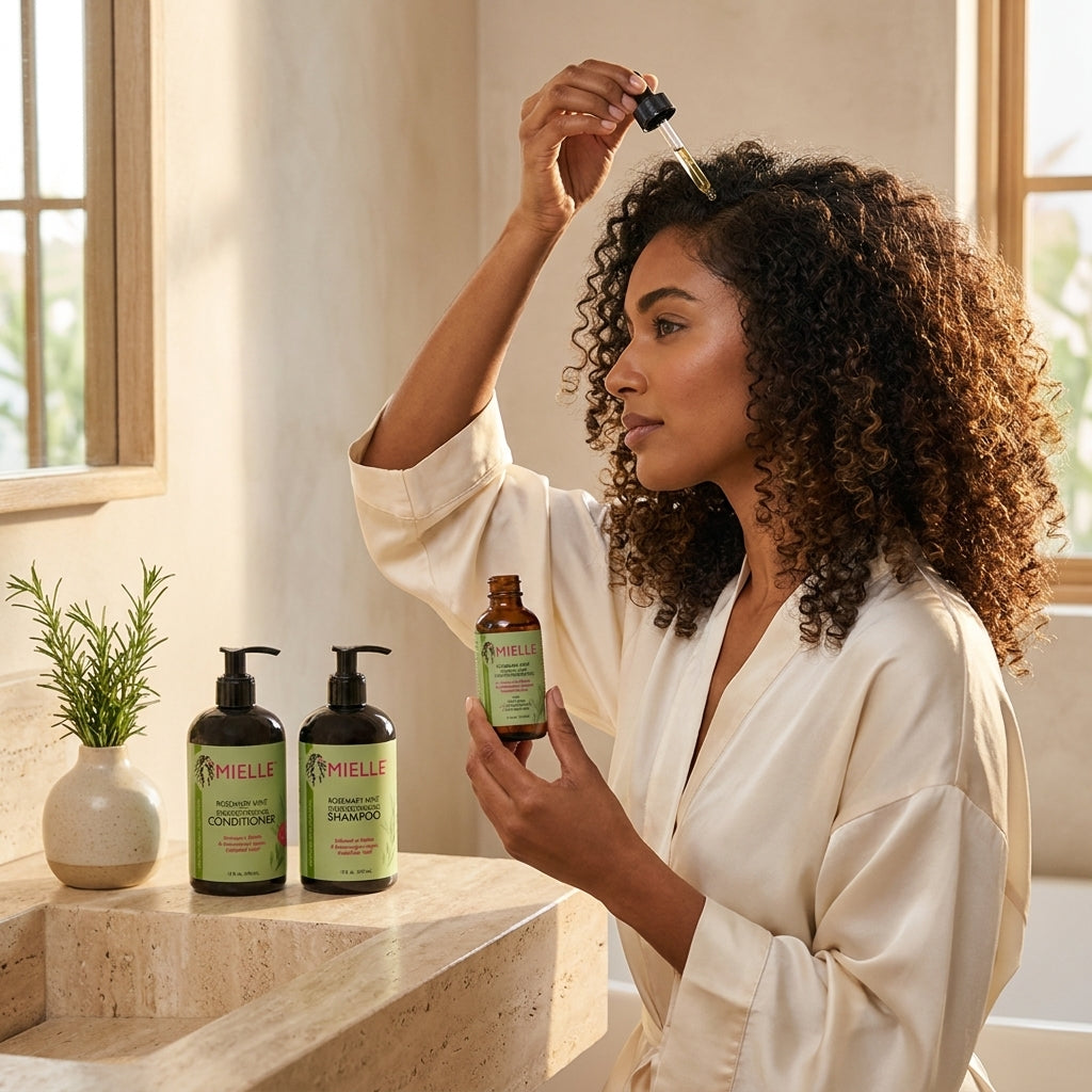 Mielle Organics Rosemary Mint Strengthening Trio - photo 3