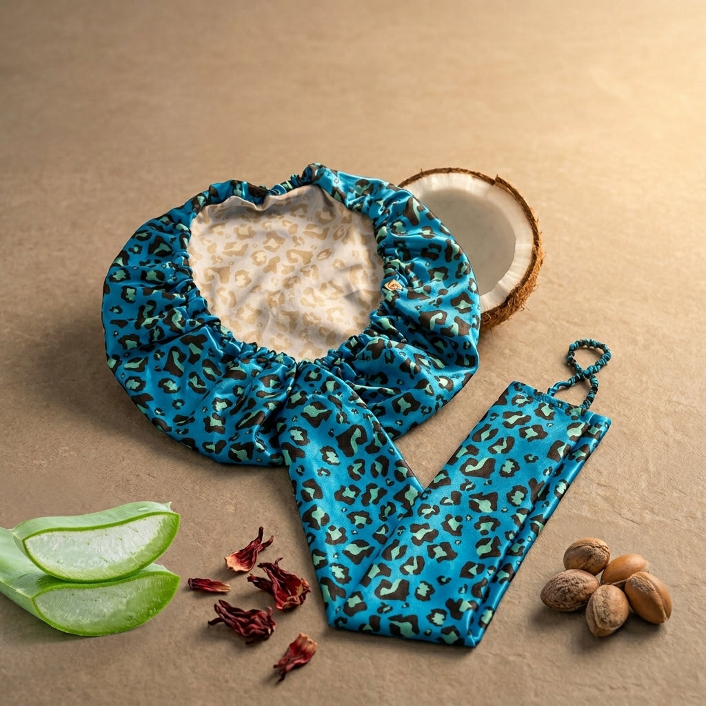Curlyn Satin Bonnet Dryer (Printed)