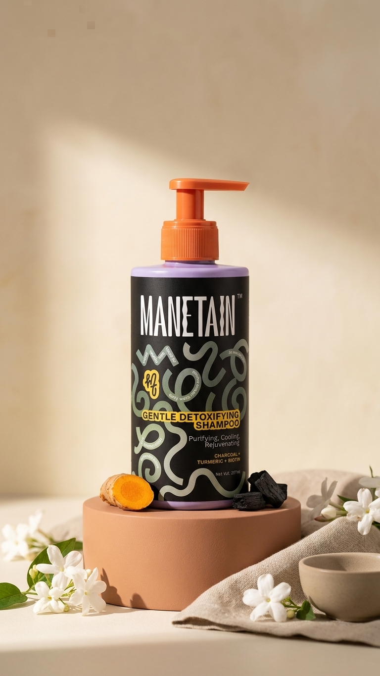 Manetain Gentle Detoxifying Shampoo - photo 3