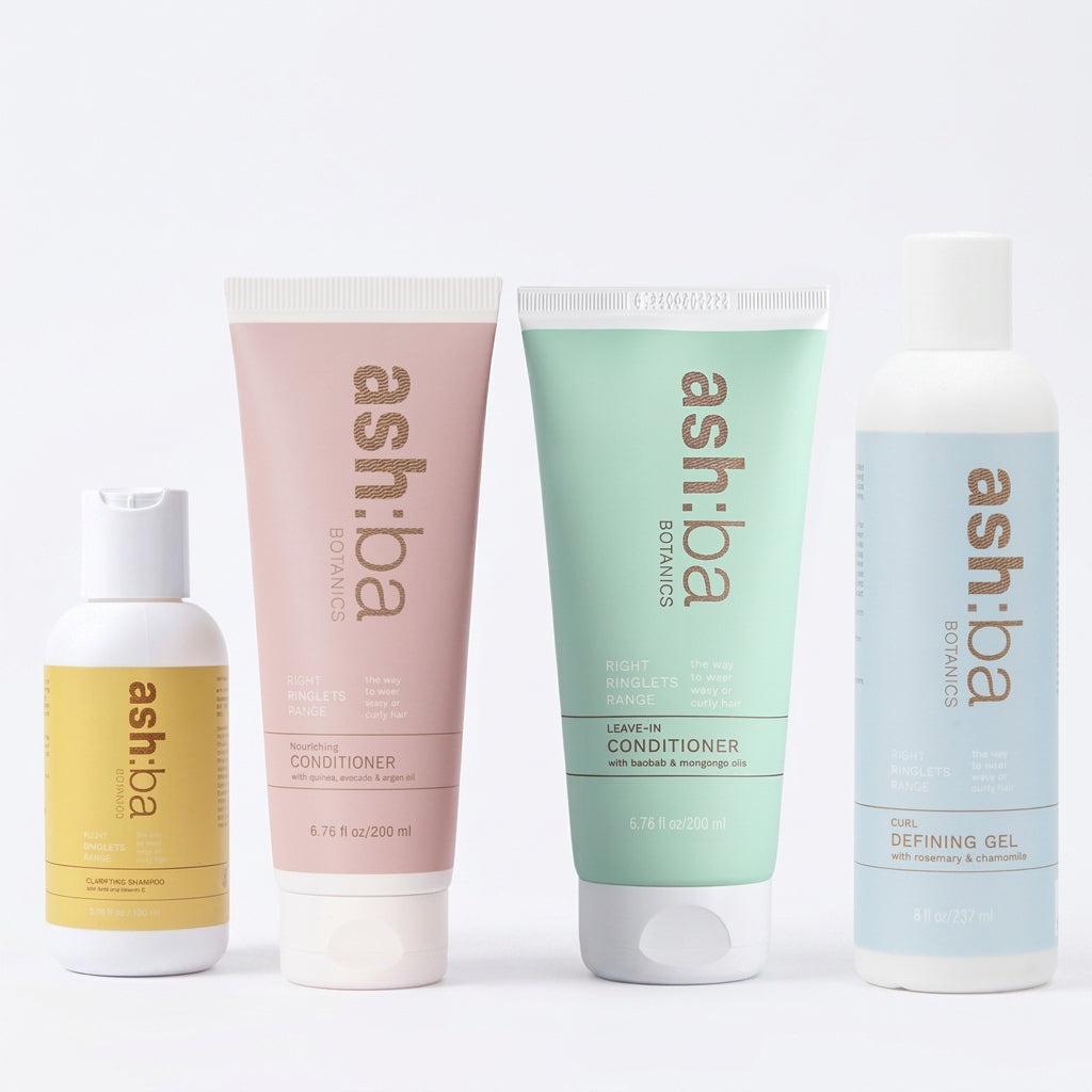 Ashba Botanics Deep Cleanse & Styling Routine