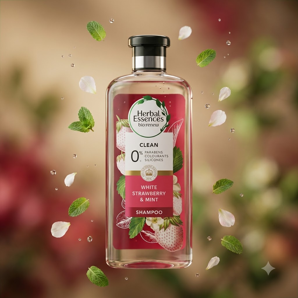 Herbal Essences Bio Clean White Strawberry & Mint Shampoo