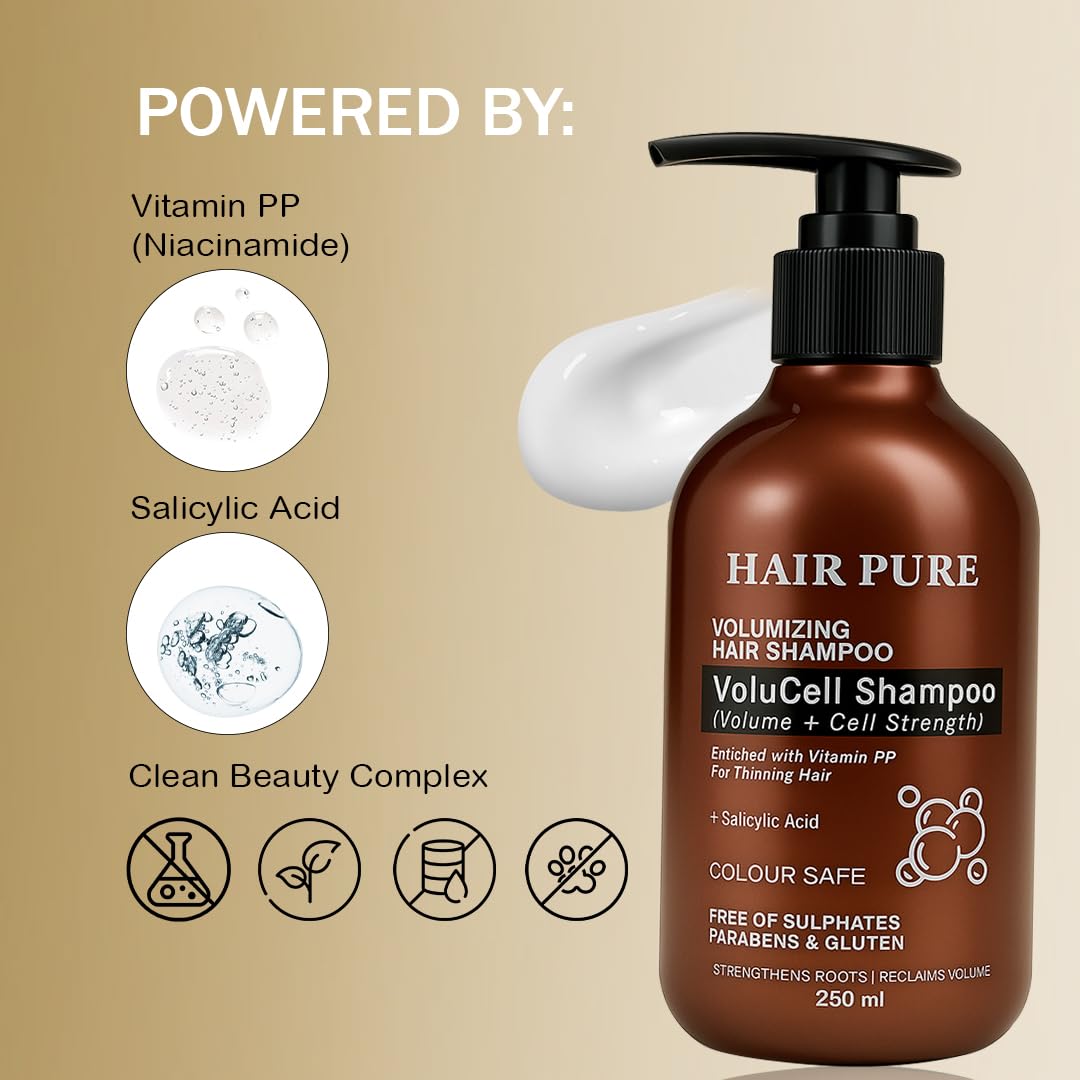 Hair Pure Volumizing VoluCell Shampoo - photo 2